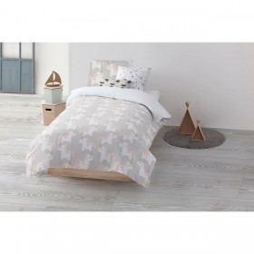 Copripiumino Decolores Mileto Multicolore 175 Fili 180 x 220 cm