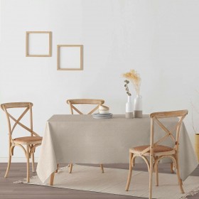 Tovaglia antimacchia Belum Liso Lino 180 x 180 cm XL