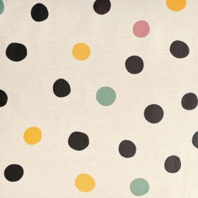 Tovaglia antimacchia Belum CUZCO Bianco Multicolore 100 x 250 cm Pois