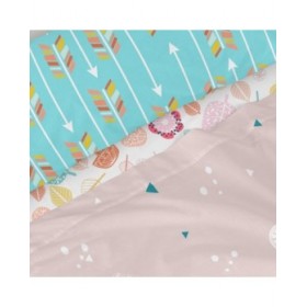 Set di Lenzuola HappyFriday Moshi Moshi Fantasy Multicolore Singolo 2 Pezzi