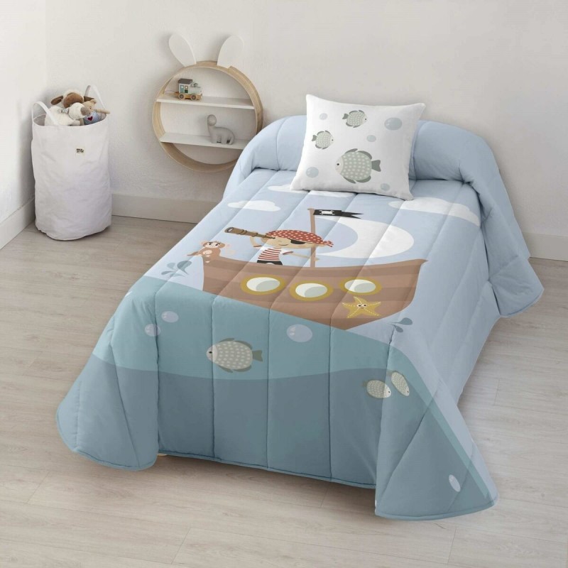 Trapunta Kids&Cotton Farid Azzurro 190 x 270 cm
