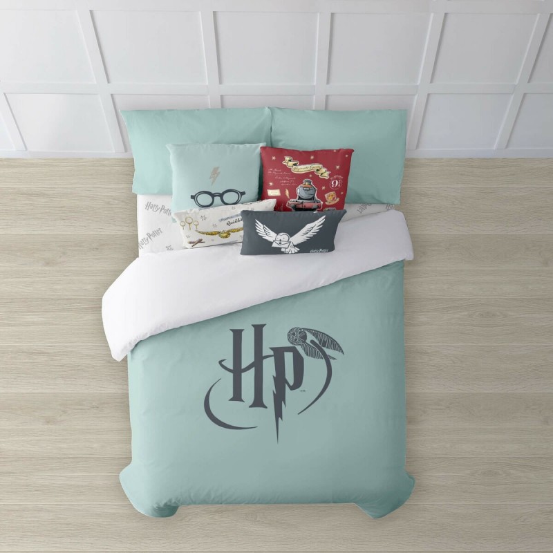 Copripiumino Harry Potter Mint Multicolore 175 Fili 140 x 200 cm Singolo