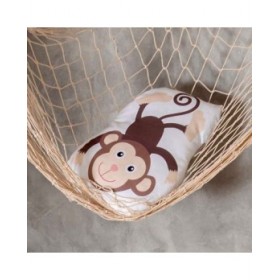 Cuscino HappyFriday Mr Fox Multicolore Scimmia 40 x 30 cm
