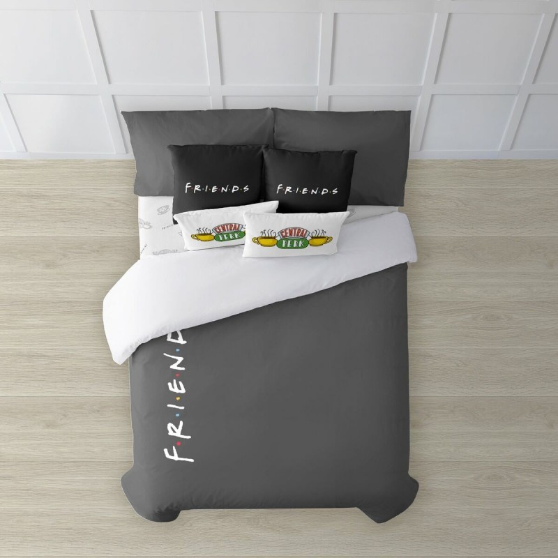 Copripiumino Friends Friends Grigio marengo 260 x 240 cm