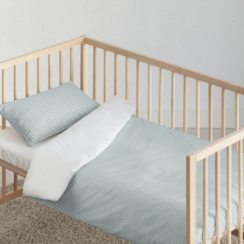 Copripiumino per Culla Kids&Cotton Vichy 115 x 145 cm