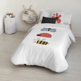 Copripiumino Kids&Cotton Kamal Bianco 175 Fili 180 x 220 cm