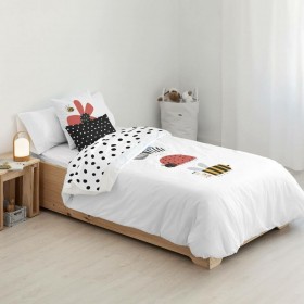 Copripiumino Kids&Cotton Kamal Bianco 175 Fili 180 x 220 cm