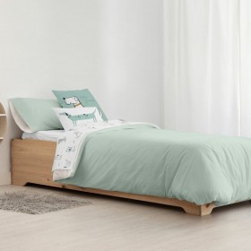 Copripiumino Kids&Cotton Kanu Menta 175 Fili 180 x 220 cm