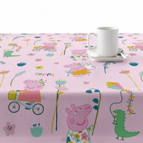 Tovaglia in resina antimacchia Peppa Pig Free Time 1 Multicolore 300 x 150 cm