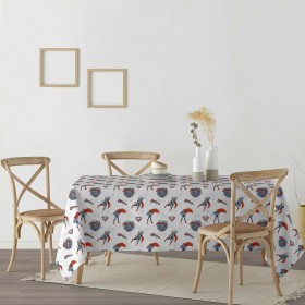 Tovaglia in resina antimacchia Superman 05 Multicolore 300 x 150 cm