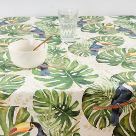 Tovaglia in resina antimacchia Belum 0120-412 Multicolore 200 x 150 cm