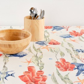 Tovaglia in resina antimacchia Belum 0120-413 Multicolore 100 x 150 cm
