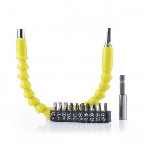 Estensore Magnetico Flessibile per Cacciavite con Accessori Drillex InnovaGoods