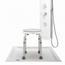 Sgabello da Bagno Girevole e Regolabile Roshawer InnovaGoods