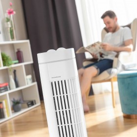 Ventilatore a torre Fankol InnovaGoods Bianco 50 W