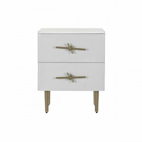 Comodino DKD Home Decor Fiocco (Ricondizionati D)