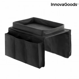 Vassoio da Divano con Tasche per i Telecomandi InnovaGoods INNOVA Multicolore Poliestere (Ricondizionati A)