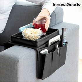 Vassoio da Divano con Tasche per i Telecomandi InnovaGoods INNOVA Multicolore Poliestere (Ricondizionati A)