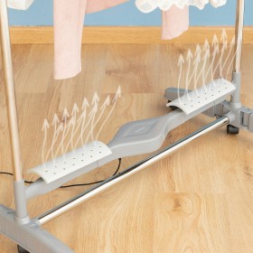 Stendibiancheria Elettrico Pieghevole con Flusso d'Aria Naturale Dryllon InnovaGoods 12 sbarre 24 W (Ricondizionati B)