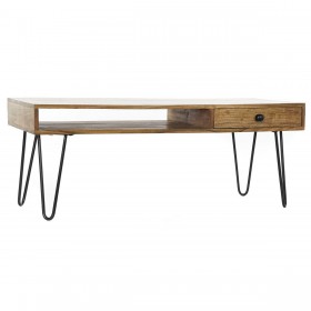 Mobile DKD Home Decor Nero Alluminio (Ricondizionati B)