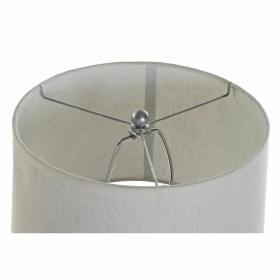 Lampada da tavolo DKD Home Decor Bianco Metallo (Ricondizionati B)