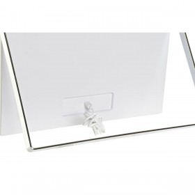 Specchio LED Touch da Tavolo DKD Home Decor Metallo (Ricondizionati A)