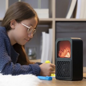 Stufa da Tavolo Effetto Fiamma 3D Flehatt InnovaGoods (Ricondizionati B)