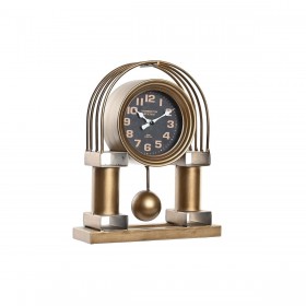 Orologio da Tavolo DKD Home Decor Nero 30 x 40 cm (Ricondizionati B)