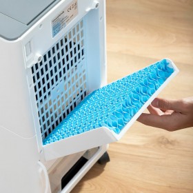 Climatizzatore Evaporativo Portatile Multifunzione Airvecove InnovaGoods   65 W Bianco 5 L (Ricondizionati A)