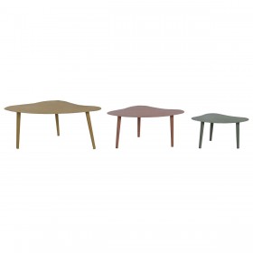 Set di 3 tavoli DKD Home Decor Ferro (Ricondizionati C)