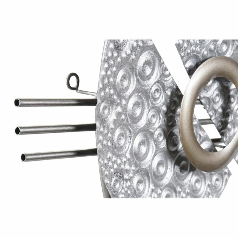 Decorazione da Parete DKD Home Decor Azzurro Metallo (Ricondizionati A)