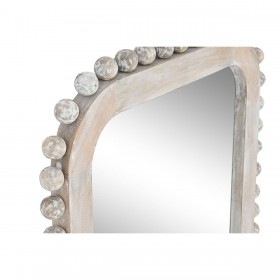 Specchio da parete Home ESPRIT Multicolore Legno