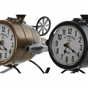 Orologio da Tavolo Home ESPRIT Metallo