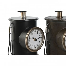 Orologio da Tavolo Home ESPRIT Multicolore Metallo