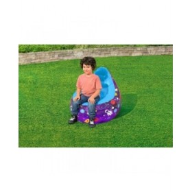 Bestway Sedia Gonfiabile con Luci Led Spaziali 72x72x64 cm +3 Anni Interno e Giardino 75122