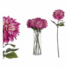 Fiore Decorativo Verde Rosa 16 x 74 x 16 cm Dalia (16 x 74 x 16 cm)