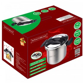 Pentola a Cottura Lenta Royalty Line PS10 10 L Ø 22 cm
