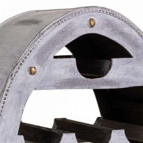 Portabottiglie Alexandra House Living Grigio Legno 27 x 85 x 46 cm 12 bottiglie