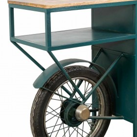 Barra portabottiglie Alexandra House Living Drive Azzurro 45 x 100 x 210 cm