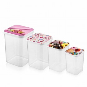 Set di Barattoli Qlux