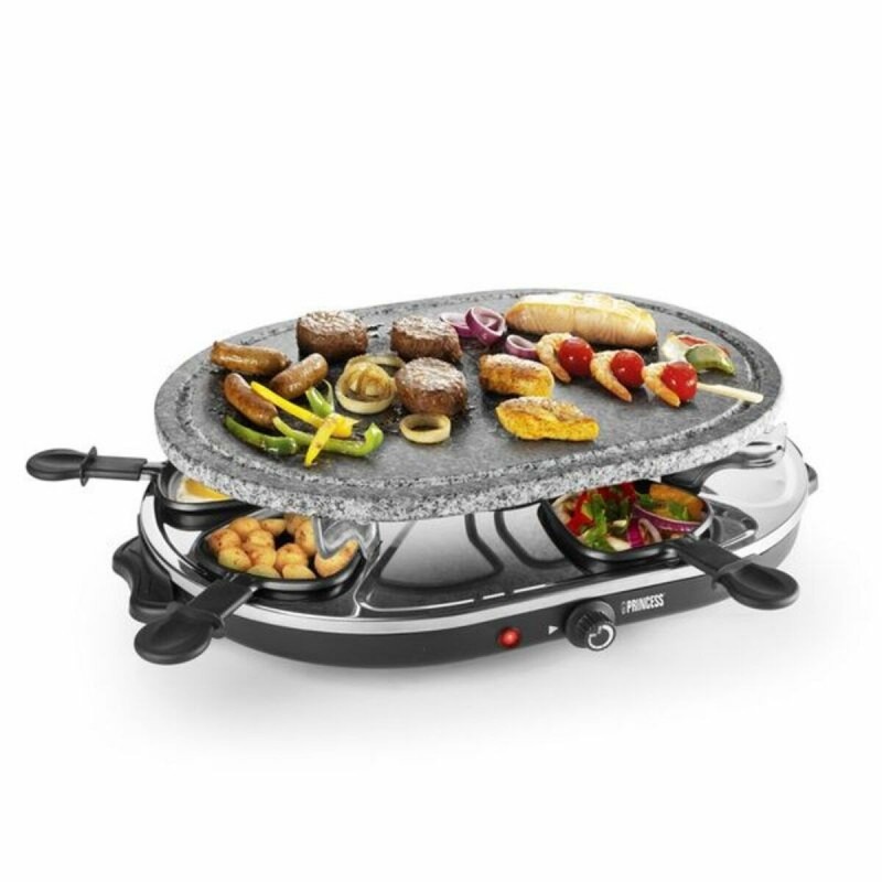 Piastra da Cucina Princess 8 Oval Stone Grill Party 1200 W
