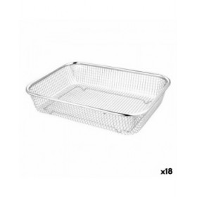 Scolapasta Quttin Acciaio 37 x 27 x 7,4 cm (18 Unità)