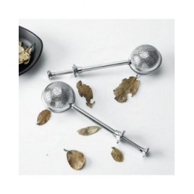 Filtro per Infusioni Quttin Acciaio inossidabile Argentato Pulsante (24 Unità) (18,5 x 5 cm)