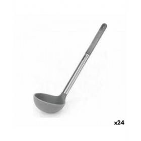 Mestolo Quttin Grigio Silicone Acciaio 31 x 8,5 cm (24 Unità)