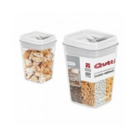 Vaso Quttin Ermetico 2,3 L 12,8 x 23 cm (12 Unità) (2300 ml)