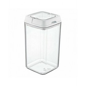 Vaso Quttin Chiusura ermetica 1,5 L 11 x 11 x 20 cm (12 Unità)