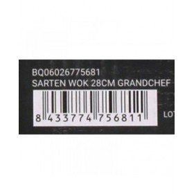Padella Wok Quttin Grand Chef 3 mm