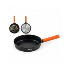 Padella Quttin Gastro Nero Arancio 48,5 x 31,2 x 6 cm (6 Unità)