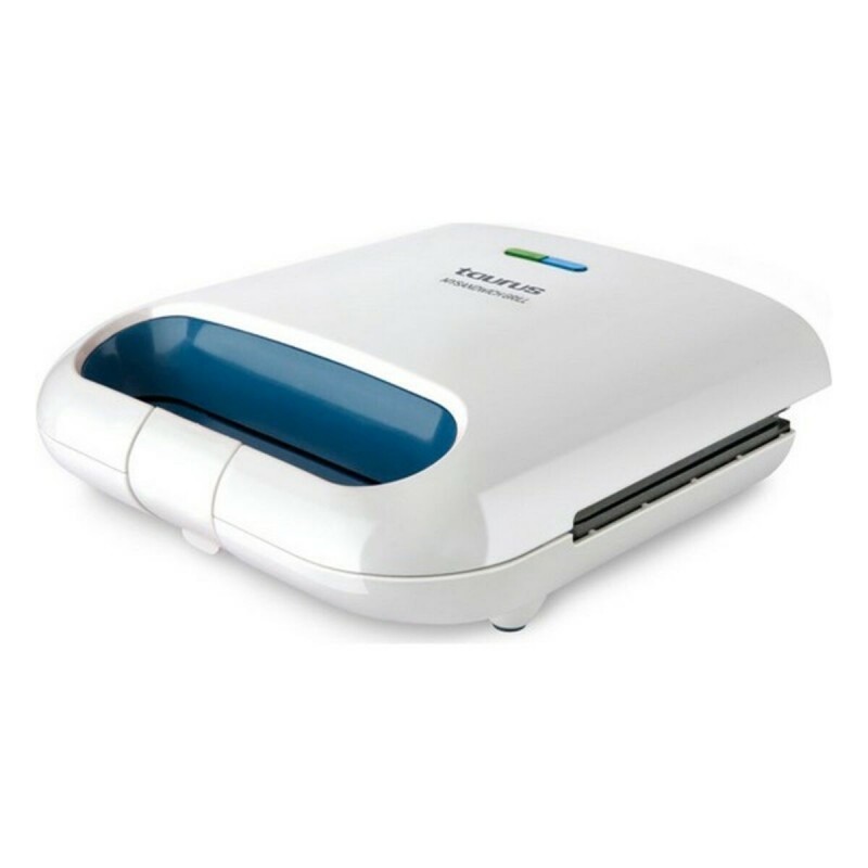 Piastra Antiaderente per Panini Taurus 968948000 Bianco 800 W