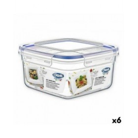 Set di scatole porta pranzo Dem Ermetico 3 Pezzi 500 ml 18 x 18 x 10 cm (6 Unità)